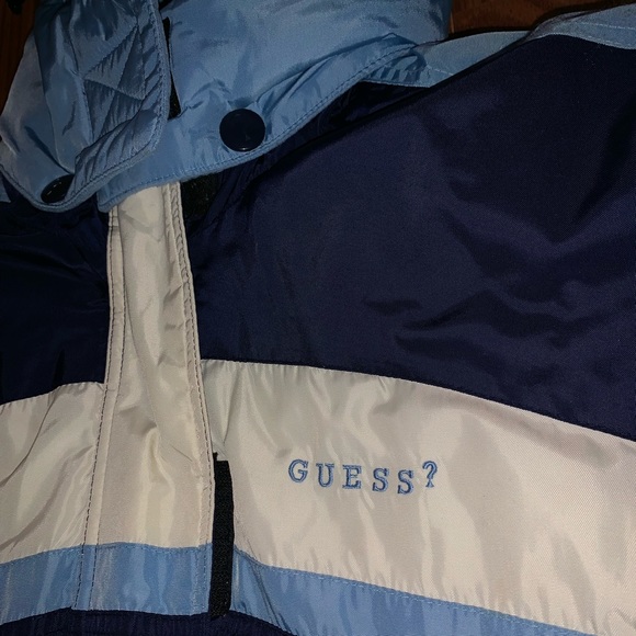 Vintage Guess Heavy Coat - Picture 6 of 8